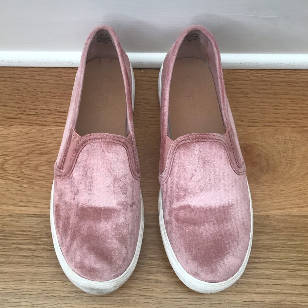Loft Slip-on Velvet Sneaker Shoe